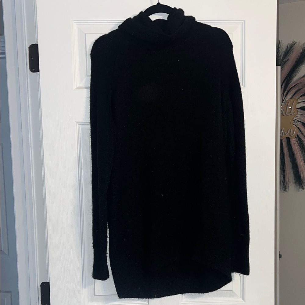 H&M Classic Black Cowl Neck Sweater